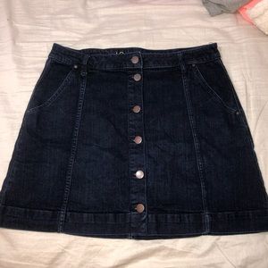Denim Button Down Skirt✨